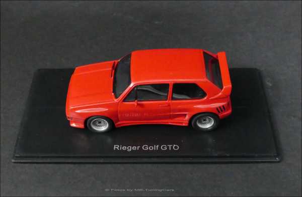 1:43 VW Volkswagen Golf 1 MK1 GTI RIEGER GTO